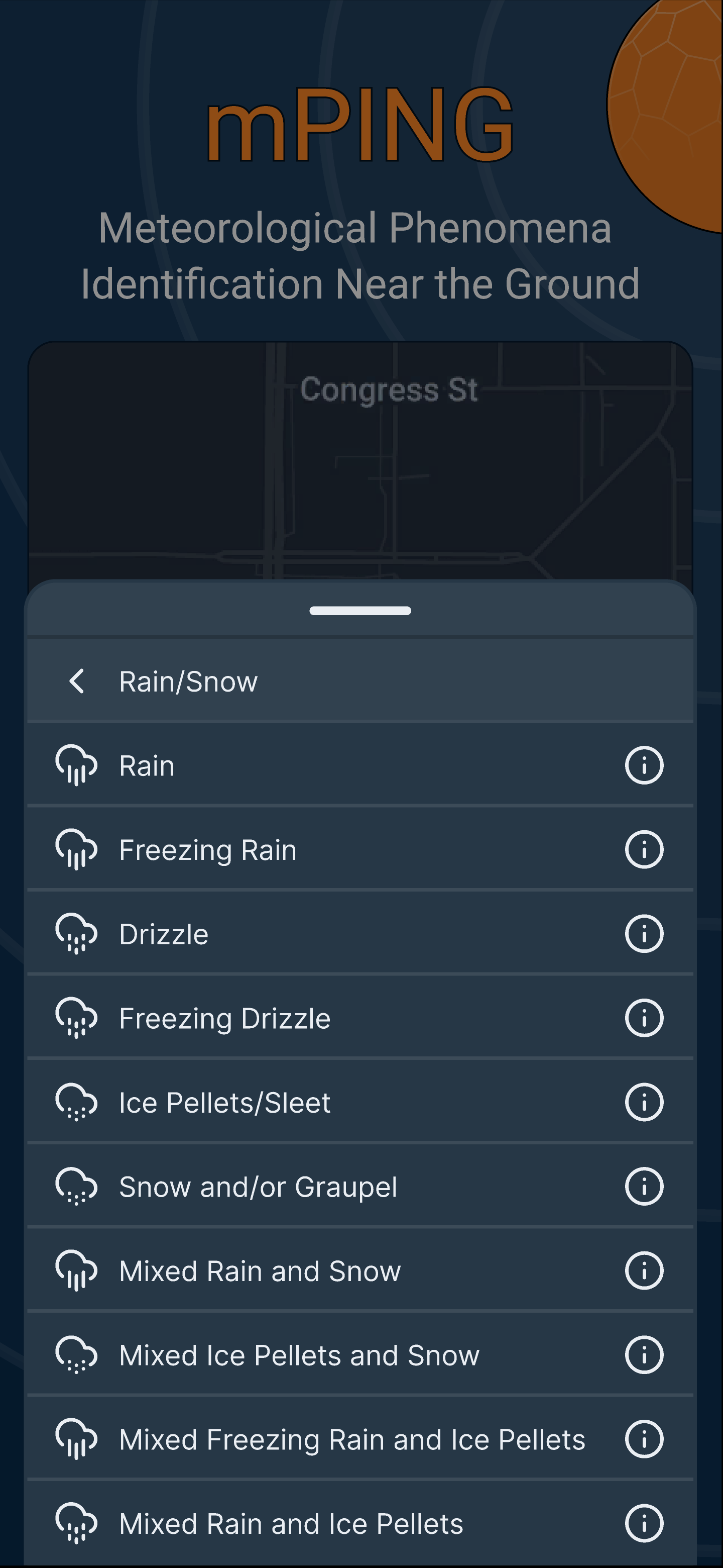mPING Select Report Subtype - After