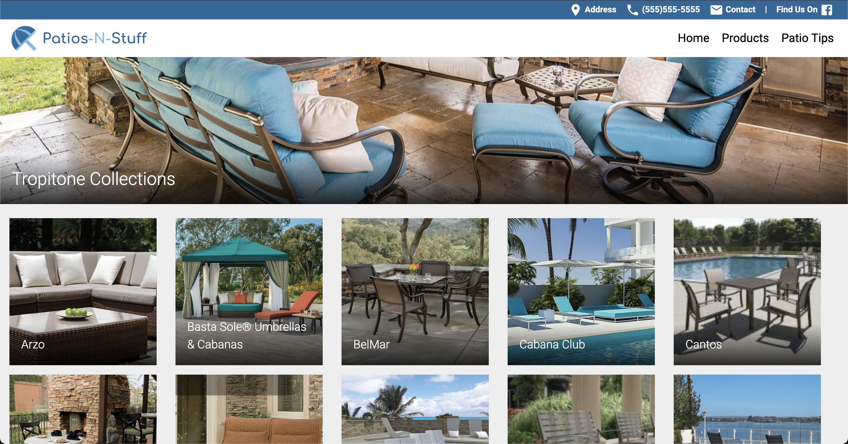 The Patio Place Collection Page